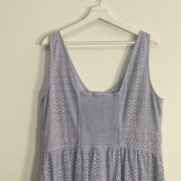 J. Crew Eyelet Midi Dress Cotton 16T - Picture 5 of 12